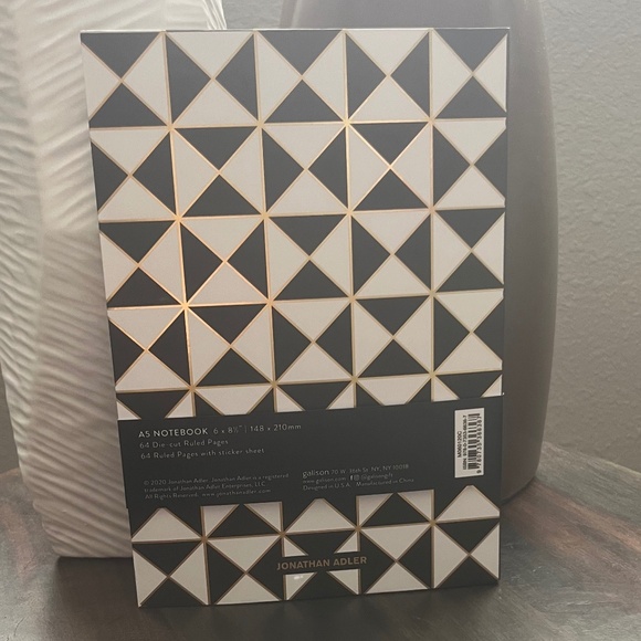 JONATHAN ADLER Atlas A5 Notebook NWT - Picture 2 of 7